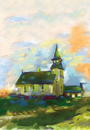 Church Directory Cover Painting