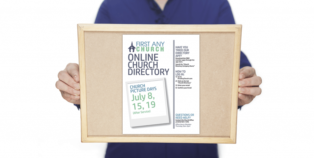 Creating A Bulletin Flyer To Advertise Your Church Directory