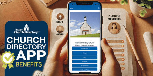 Church Directory Mobile app benefits