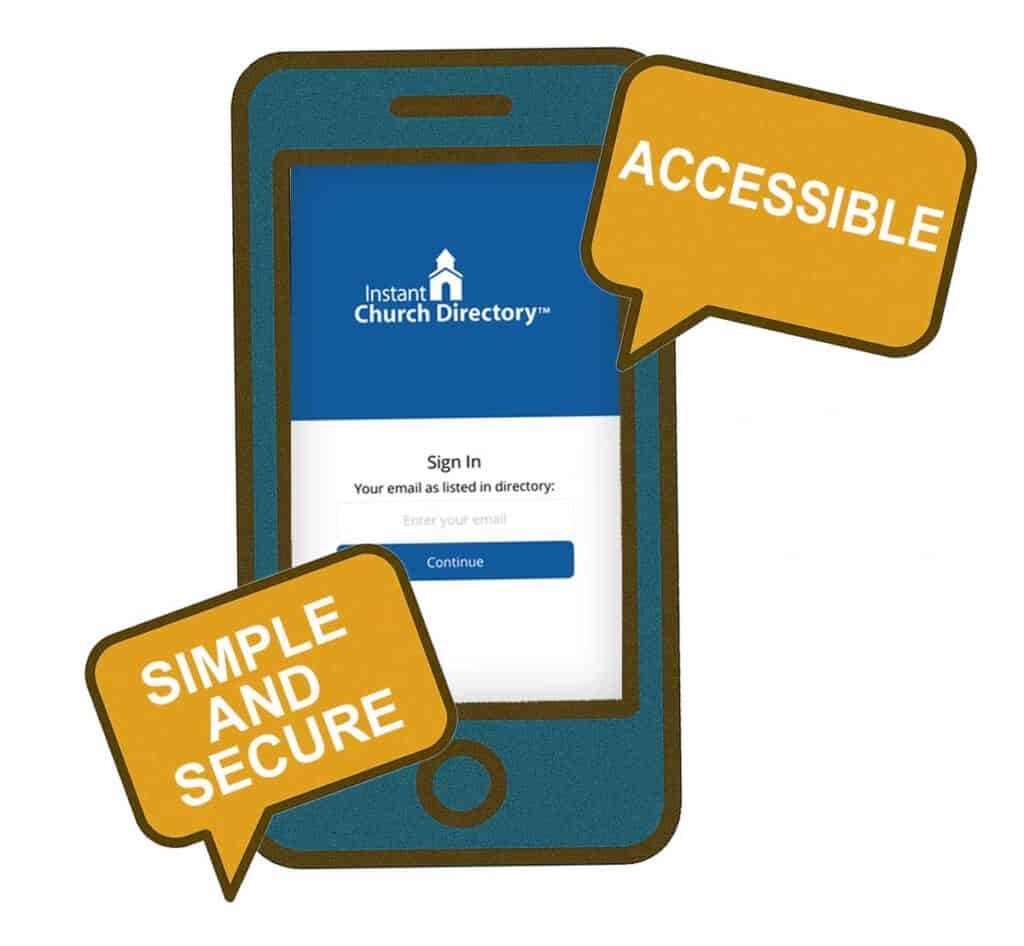 Digital directory features such as mobile apps for accessibility and simplicity