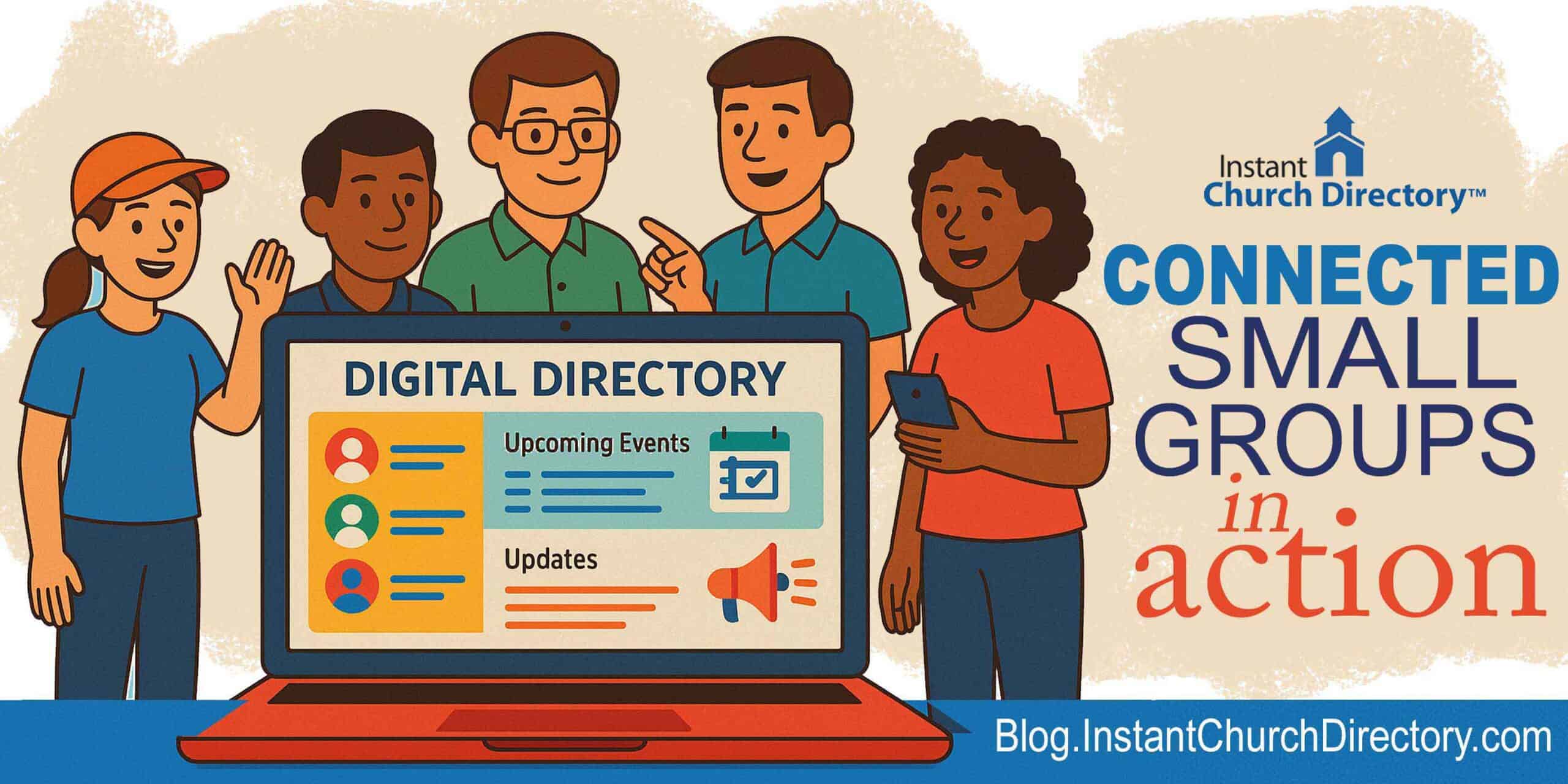A digital directory for connected small groups in action