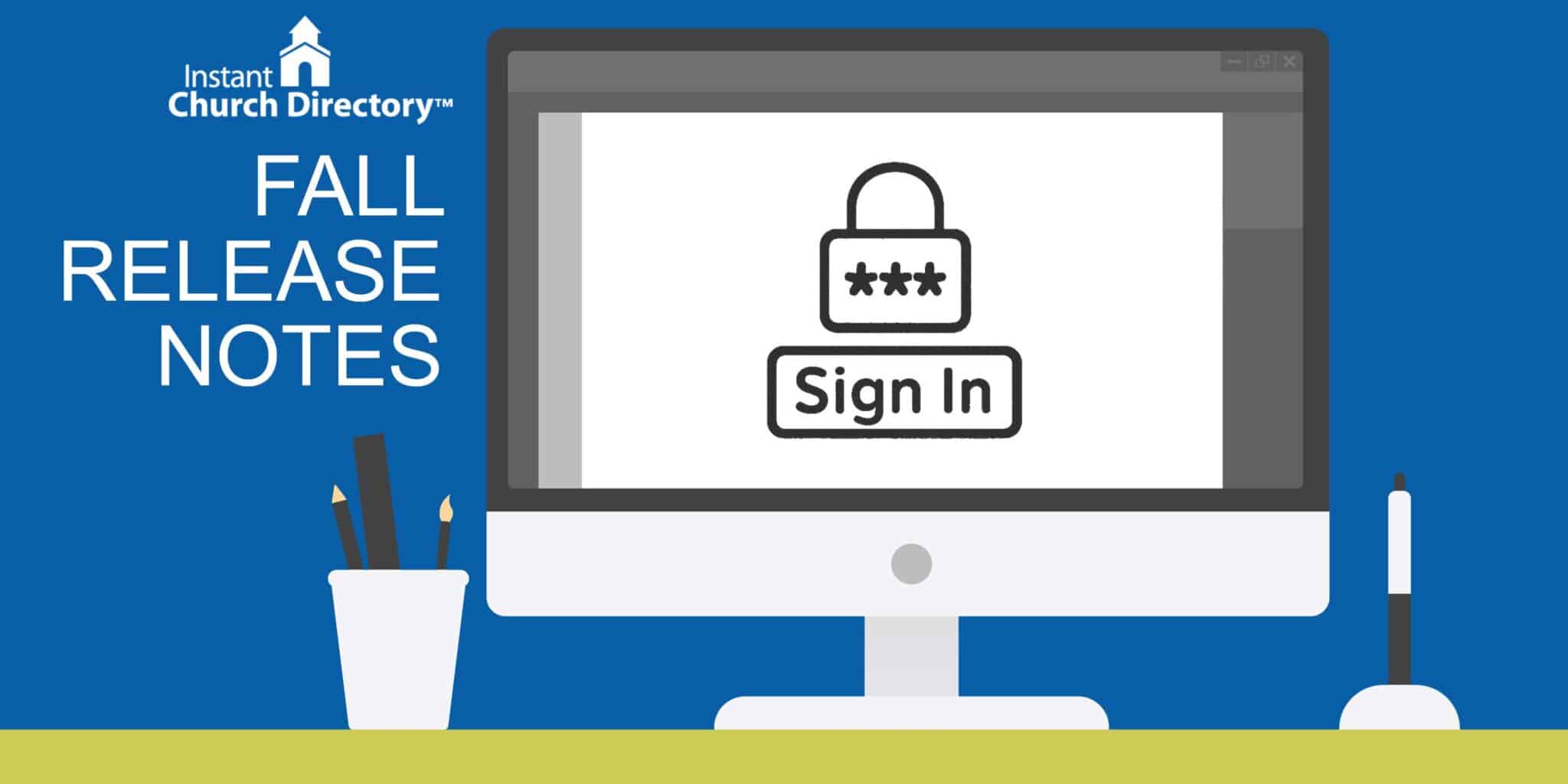 Fall 2025 Updates for Instant Church Directory